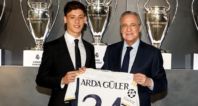 Real Madrid, Arda Güler için imza töreni