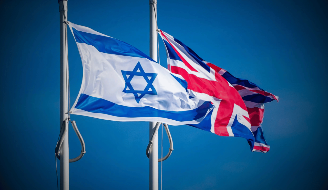 İngiltere, İsrail
