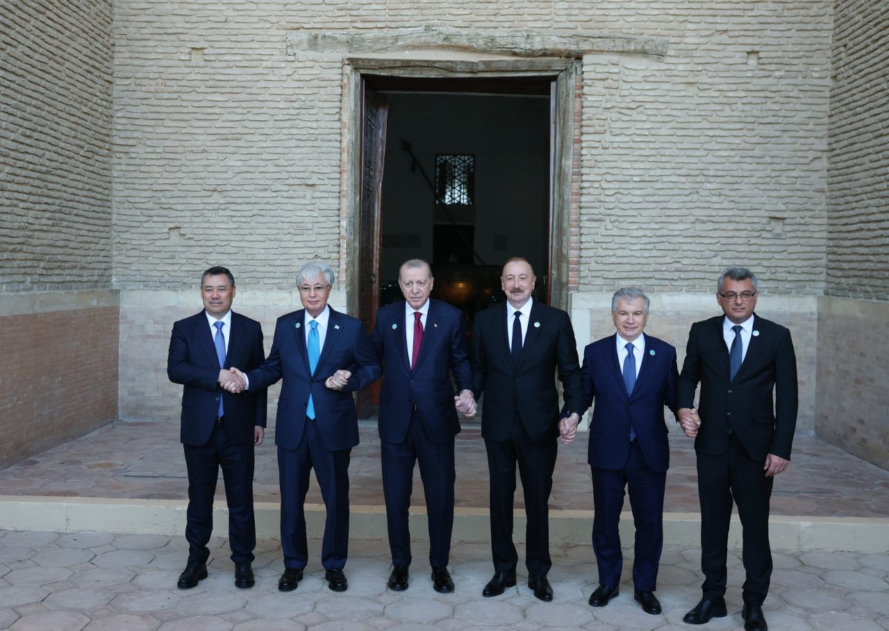 Cumhurbaşkanı Erdoğan Türkistan'da